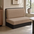 thumbnail image 1 of Elastic Stretch Sofa Seat & Back Cushion Cover Polyester & Spandex Full Wrap Furniture Guard Multi Neutral Tones For Living Room Bench Sofa ishment Decor.Coffee, 1 of 6