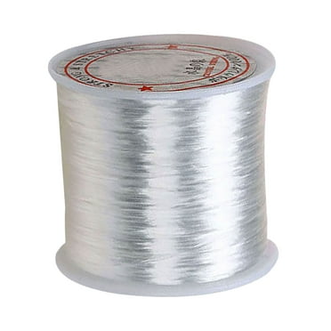 Elastic Stretch String Cord for Jewelry Making Bracelet Beading Thread 80m A Roll Bracelet for Jewelry Making Bead Pliers Little Beads Bracelet Making for Teen Girls Jewelry Making Equipment Thin Nos