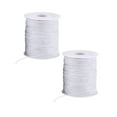 thumbnail image 1 of Elastic String for Bracelets,50M 1mm Waxed Cotton Cord,Thread Beading Cord Bracelet Rope Jewelry Cords for Necklace Making Crafting Beading Wrapping Braiding Macrame 1/2/3/4 pcs, 1 of 8