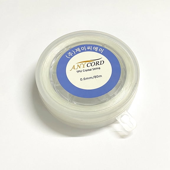 Elastic String Elastic Beading Thread for Stretch Bracelet Making Clear 1.5mm 10.93 yards(10m)/roll