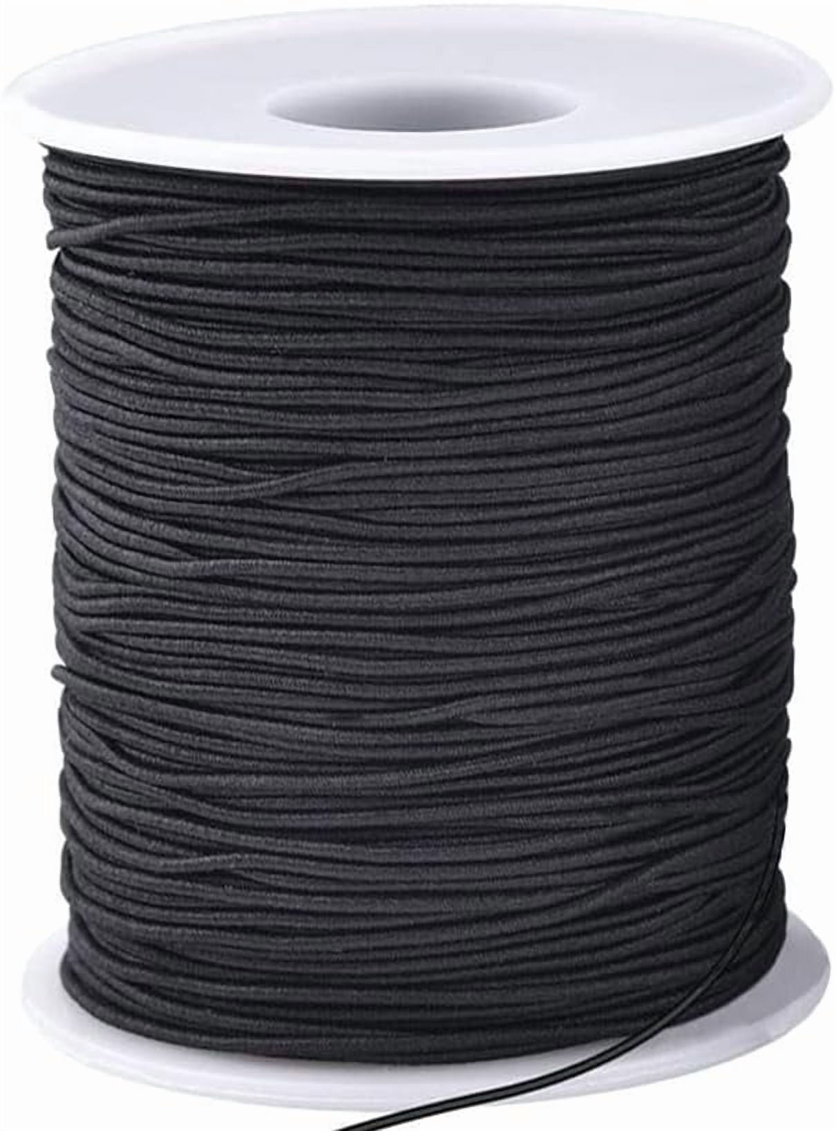 Elastic String for Bracelets, 1 mm x 110 Yards Sturdy Stretchy Elastic ...