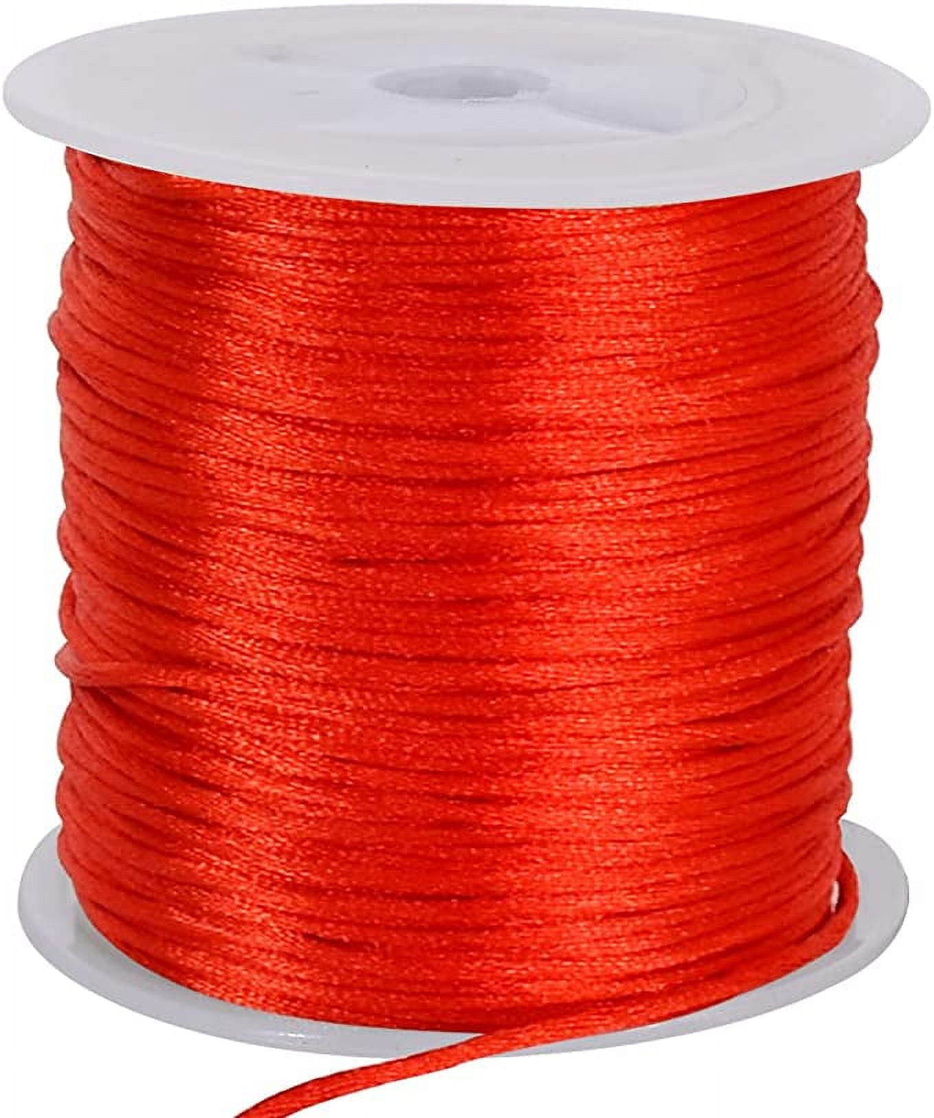 Expo International Elastic String Cord, 1 mm Wide Premium Stretchy String Cord for Jewelry Making, Thin Bracelet Cord, Versatile Jewelry Cord, Roll/