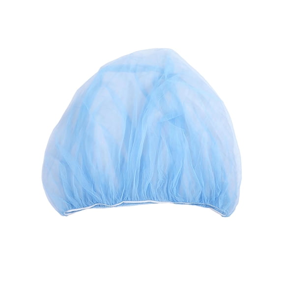Elastic Stroller Mosquito Net Soft Breathable Polyester Universal Mesh Bug Block Cover Sun Shade Screen for Pram Bassinet Pushchair Outdoor Infant Travel Use(Blue)