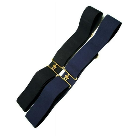 Elastic Surcingle, Black - 3 in.