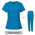 thumbnail image 1 of Elastic Surgical Suit V-Neck Short-Sleeved for Medical Professionals, 1 of 1