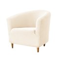 thumbnail image 1 of Elastic T Shaped Jacquard Stretchable Sofa Protector Round Furniture Slipcover Home, 1 of 7