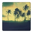 thumbnail image 1 of Elastic Table Cover Square Tablecloth with Tropical Paradise and Summer Beach Palm Trees Designs, Waterproof and Stain-Resistant Vinyl, Backed for Secure Fit and Heat Resistance, 1 of 4