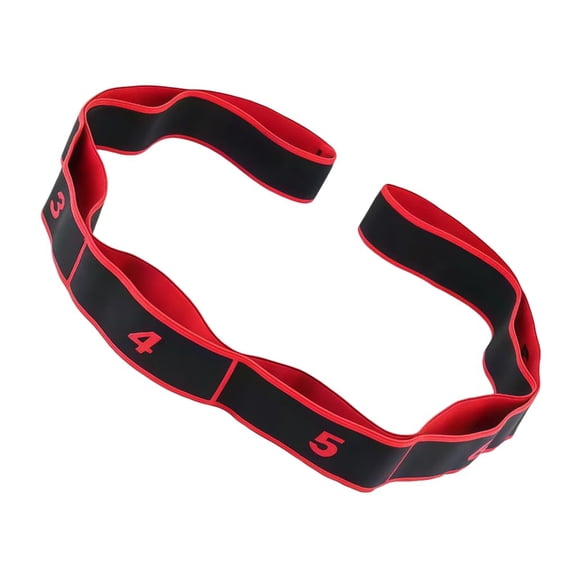 Elastic Tension Band Exercise Pull Rope 8 Segment Pilates Stretching Band, Stretch Bands for Exercise,  Resistance Loop Exercise Bands, Female Resistance Training Equipment Fitness Exercise Resistanc