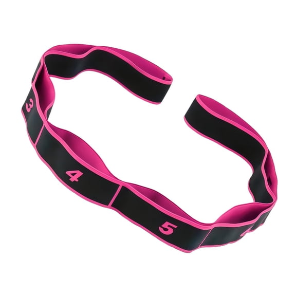 Elastic Tension Band Exercise Pull Rope 8 Segment Pilates Stretching Band, Stretch Bands for Exercise, Resistance Loop Exercise Bands, Female Resistance Training Equipment Fitness Exercise Resistanc
