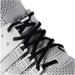 Willstar No Tie Shoelaces Elastic Shoe Laces Men Women Lock Quick Lazy Laces Sneakers Shoe Strings, Size: Style 1, Black