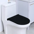 thumbnail image 1 of Elastic Toilet Lid Cover – Soft and Comfortable Bathroom Toilet Seat Protector, Washable, Fits All Toilet Lids, Stretchable and Durable, 1 of 6