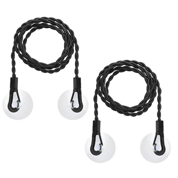 Elastic Travel Clothesline Camping Laundry Rope With Hooks Portable Outdoor