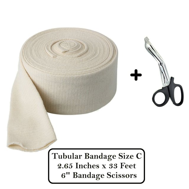 Premium Elastic Tubular Medical Bandage Size C 2.65