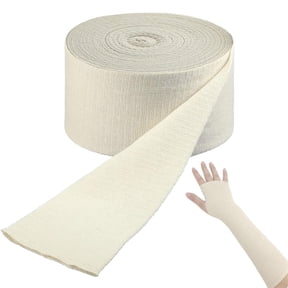 Elastic Tubular Support Bandage,1 Roll Tubular Arm Stocking, Compression Tube Sleeve Bandage for Large Arm, Knees, Legs,Compression Tubular Bandage for Cast Plaster Sweat Absorbent-2.36 in X 11 Yard