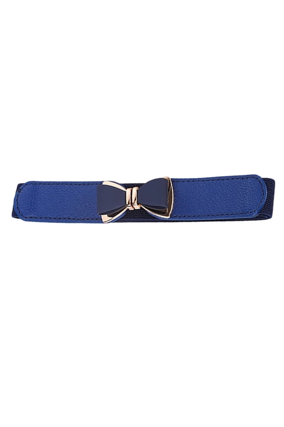 Elastic Waist Cincher for Women Adjustable Stretch Waist Belt with Decorative Clasp For Dresses Coats Jackets