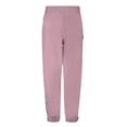 thumbnail image 1 of Moncler Grenoble Female Elastic Waist Joggers With Drawstrings Pink Sizes standard XXXS-7XL, 1 of 2