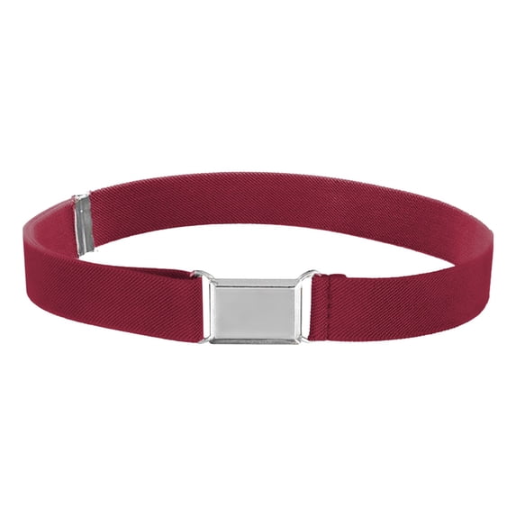 Elastic Waistband Belt For Kids Adjustable Stretch Monochrome Pants Band For Boys And Girls Comfortable Daily Wear