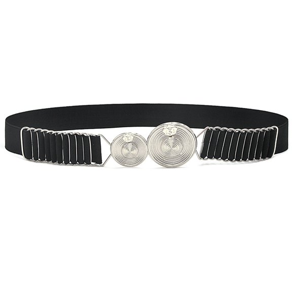 Elastic Waistband Decorative Waist Belt For Adults And Children Metal Closure Girdle Adjustable Sizing Comfortable