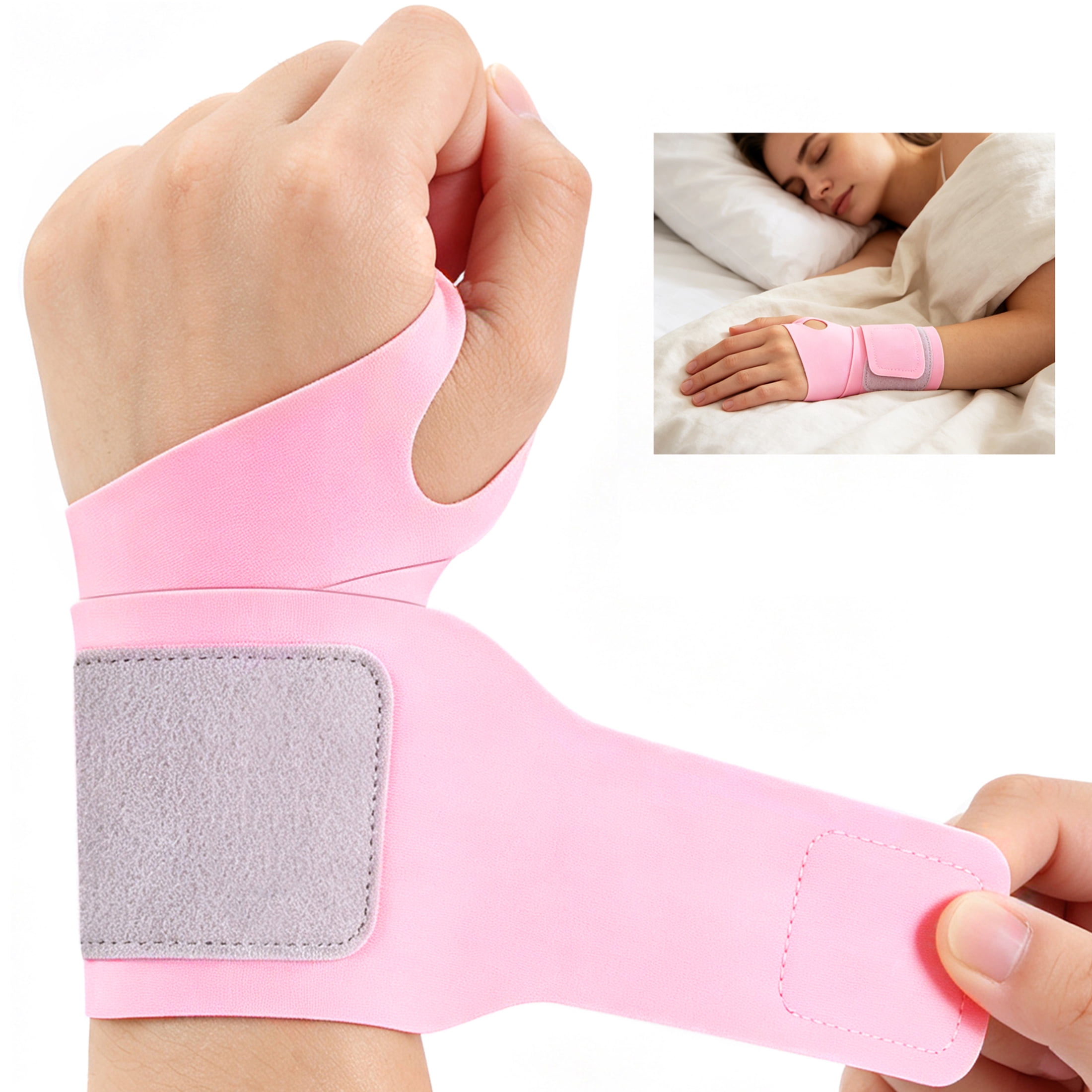 Elastic Wrist Compression Sleeve – Ultra‑Thin Breathable Support for ...