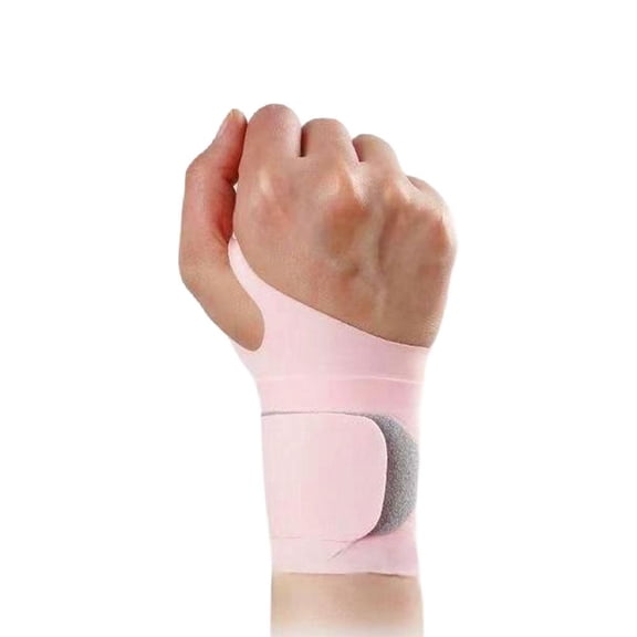 Elastic Wrist Support Brace Adjustable Breathable Spandex For Sports Gym Work