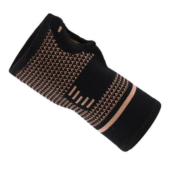 Elastic Wrist Support Coppers Wrist Compression Sleeves Wrist Brace for Sport