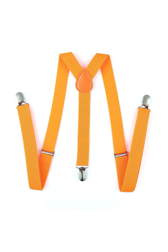 Elastic Y-Shape Braces Men\\'s Women\\'s Solid Color/Stripe Adjustable Suspenders