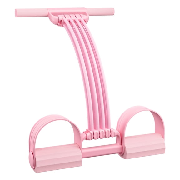 Elastic Yoga Resistance Band 8 Tube Pedal Anti-Slip Handles