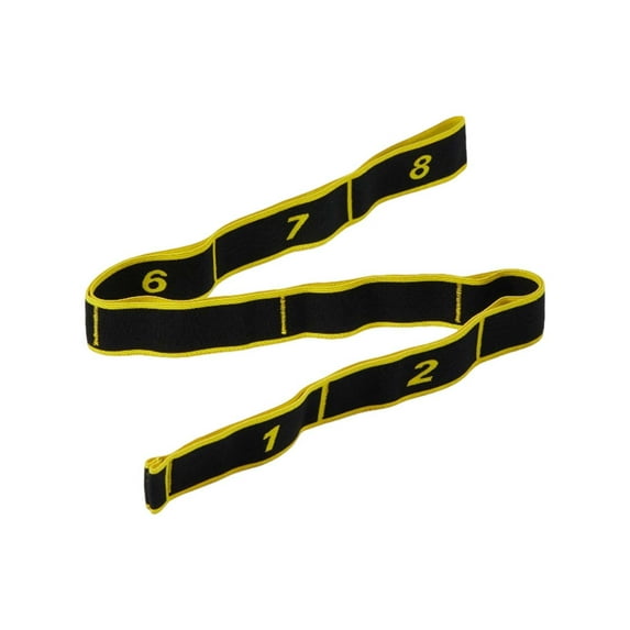 Elastic Yoga Straps with Loops for Stretching Physical Therapy Pilates Dance Gymnastics Exercise Flexibility Training Leg Stretching Strap Resistance Band for Women and Men