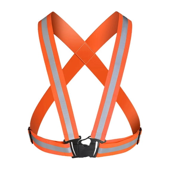 Elasticated Reflective Strap for Night Running and Cycling, Featuring High Elasticity, Good Adjustability and High Reflectivity