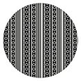 thumbnail image 1 of Elasticized Round Table Cover with Boho Floral Design - Perfect Fit for 52 to 56 Inch Tables - Vibrant Tablecloth Decor, 1 of 7