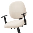 thumbnail image 1 of Elastics Chair Protectors Set With Liquid Repellents Polyester Fabric Seat Pad and Back Cover for Office Furniture, 1 of 15