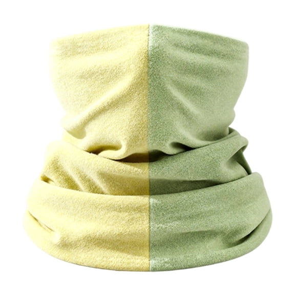 Elastics Ski Neck Warmer Double Warm Fleece Design Windproof Thermals Scarf