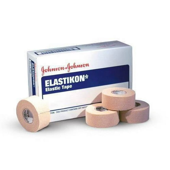 Elastikon Tape, 1" x 2.5 Yards, 12/Box