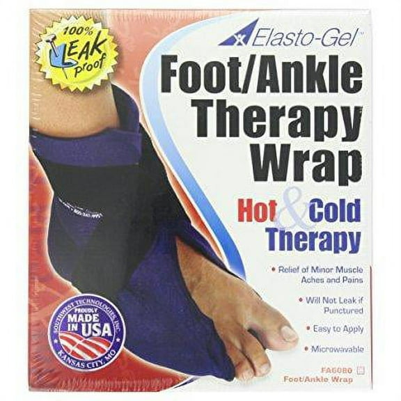 Elasto-Gel Hot/Cold Therapy Foot/Ankle Wrap