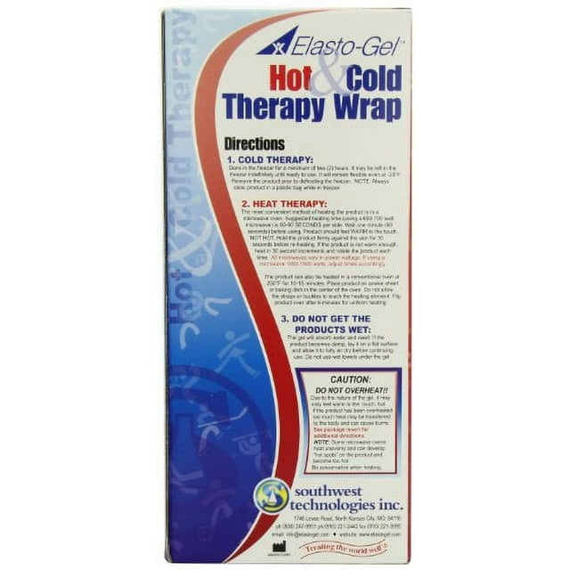 Elasto Gel, Hot/Cold Wrap, 9 X 24,