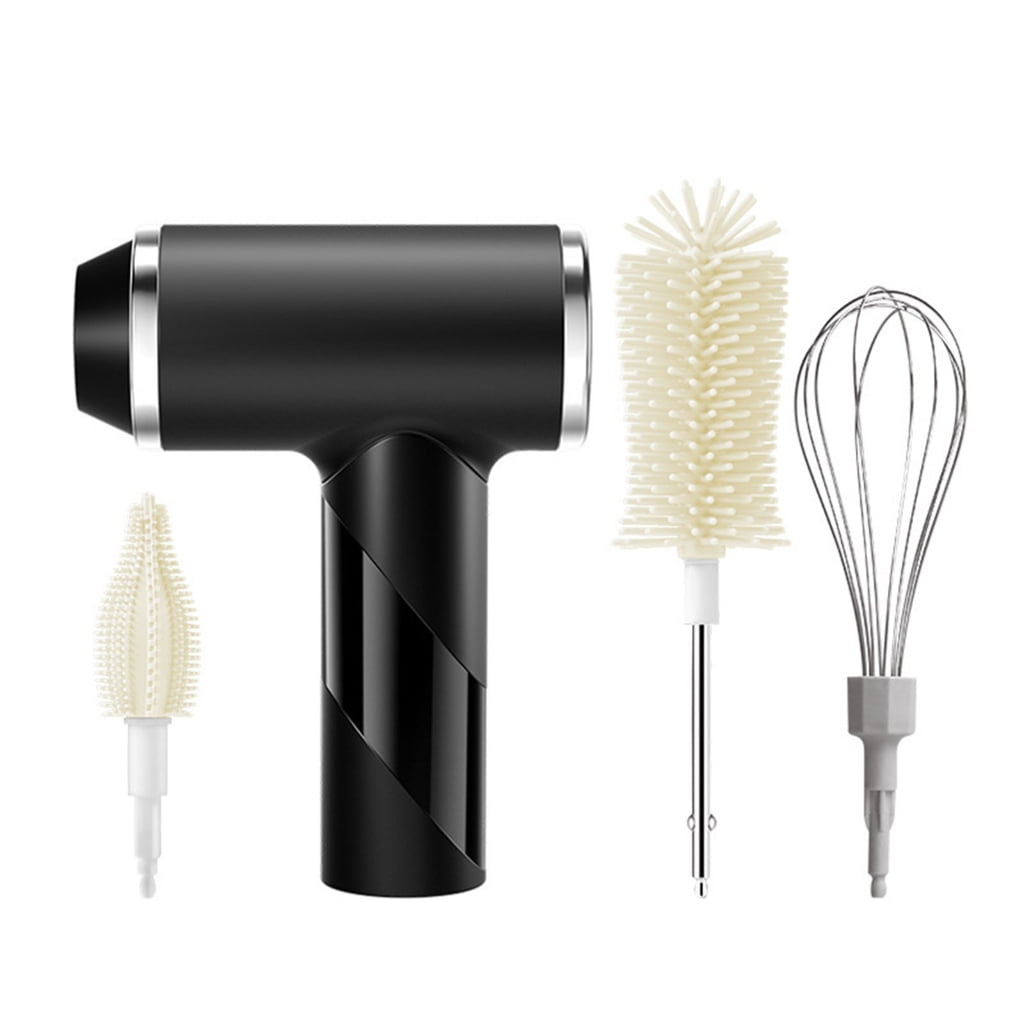 Elastomer Hair Electric Bottle Cleansing Brush Ergonomic Handle For Utensils Cups