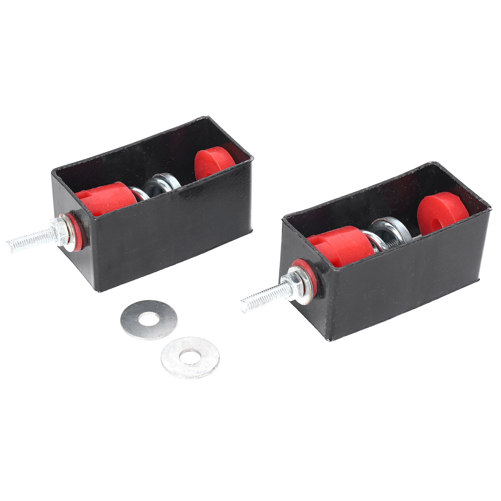 Lot 5 Isolateurs Anti-vibration à Ressort Pour Montage Au Plafond – Charge 5-10 Kg, Trou M8, Réduction Bruit