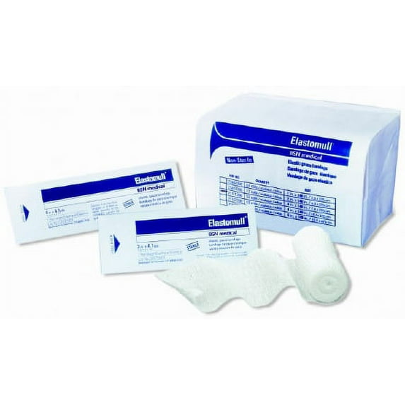 Elastomull Conforming Bandage Roll Elastic, Gauze, 4 Inch X 4.1 Yard, NonSterile, Bag of 12