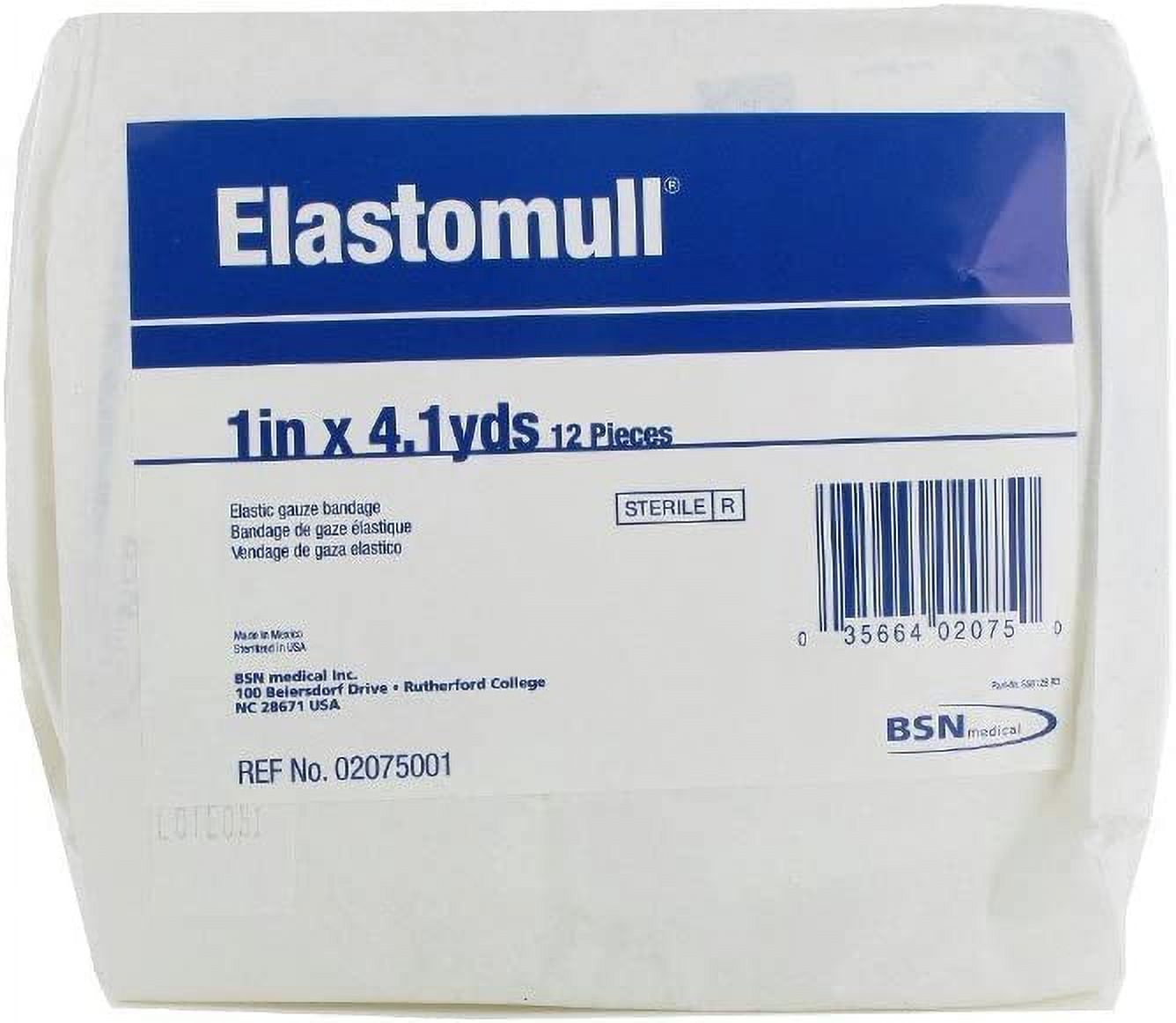 Elastomull Conforming Gauze Bandage. Dimensions 1" x 4.1 yd. roll, 24