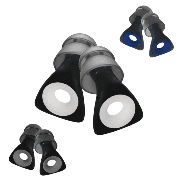Elate Ear Plugs for Sleeping, Noise Cancelling & Reduction, Soft Silicone Earplugs for Travel, Concert, Swimming, Shooting, Reusable for Work, Snoring, Motorcycle, & Airplane, Focus, Quiet, Comfort