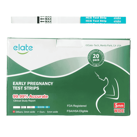Elate Ultra-Sensitive Early Detection At-Home Pregnancy Test 20 Count