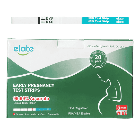 Elate Ultra-Sensitive Early Detection At-Home Pregnancy Test 20 Count