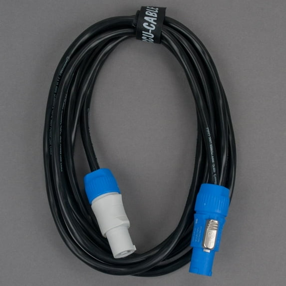 Elation PLC10 10' Powercon Link Quality Cable W/ Neutrik In Out Connector New
