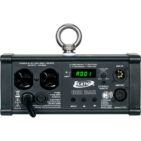 Elation Professional Uni Bar 1 Channel DMX Dimmer