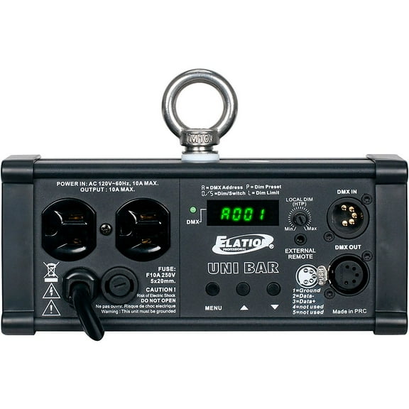 Elation Professional Uni Bar 1 Channel DMX Dimmer