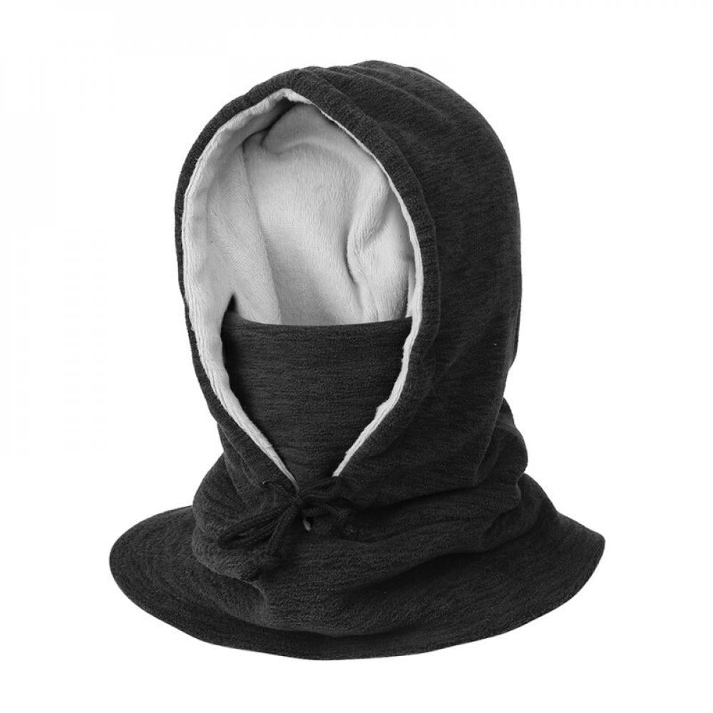Elaydool Winter Warm Beanies Hat Men Thermal Cycling Cap Windproof