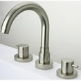 thumbnail image 1 of Elba Lever 2-Handle Free-Standing Roman Tub Faucet in Brushed-Nickel, 1 of 1