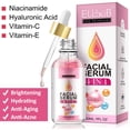 thumbnail image 1 of Elbbub Facial Serum 4 in 1,with Niacinamide,Vitamin C,Hyaluronic Acid,Vitamin E,Hydrating-Brightening-Firming,Skin Care 30ml, 1 of 9