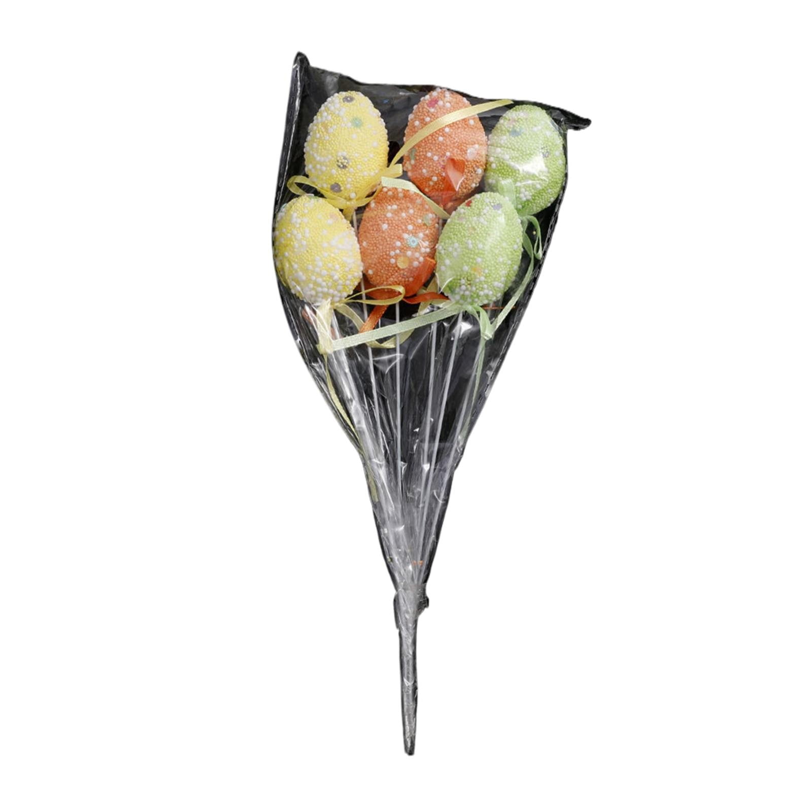 Elbeaqi Holiday & Party Supplies 6PCS Multicolored Glittering Foam