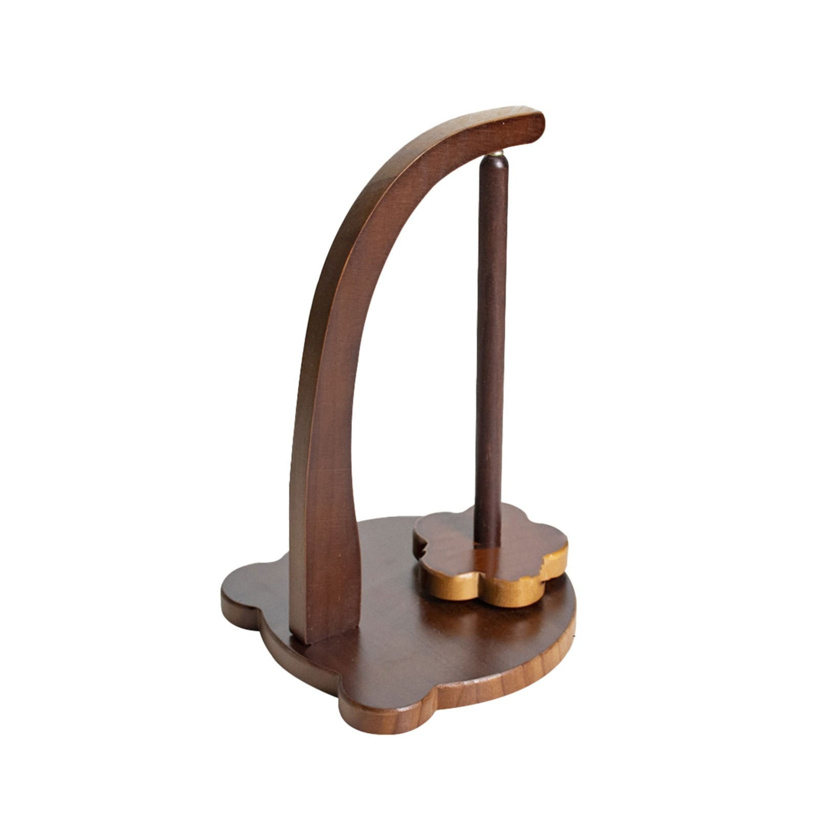 Elbeaqi Wooden Yarn Rack,Wood Yarn Holder for Crocheting Yarn Holder